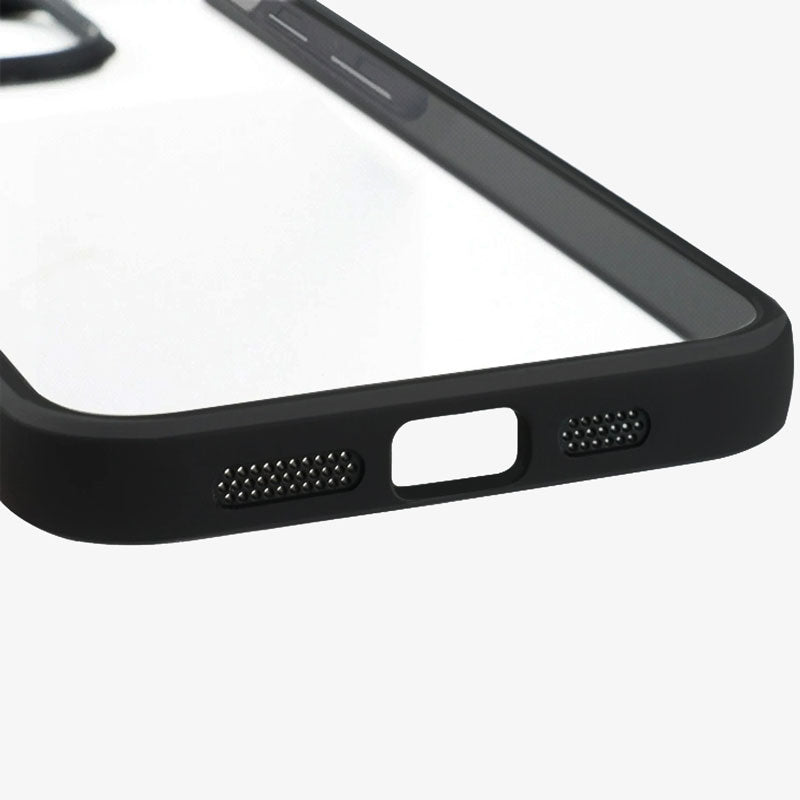 Clear iPhone Case With Reinforced Edge Slim Drop Protection