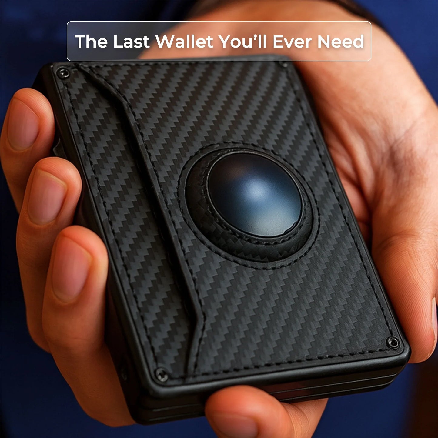 AirTag Wallet Leather Slim RFID Blocking Wallet 2025
