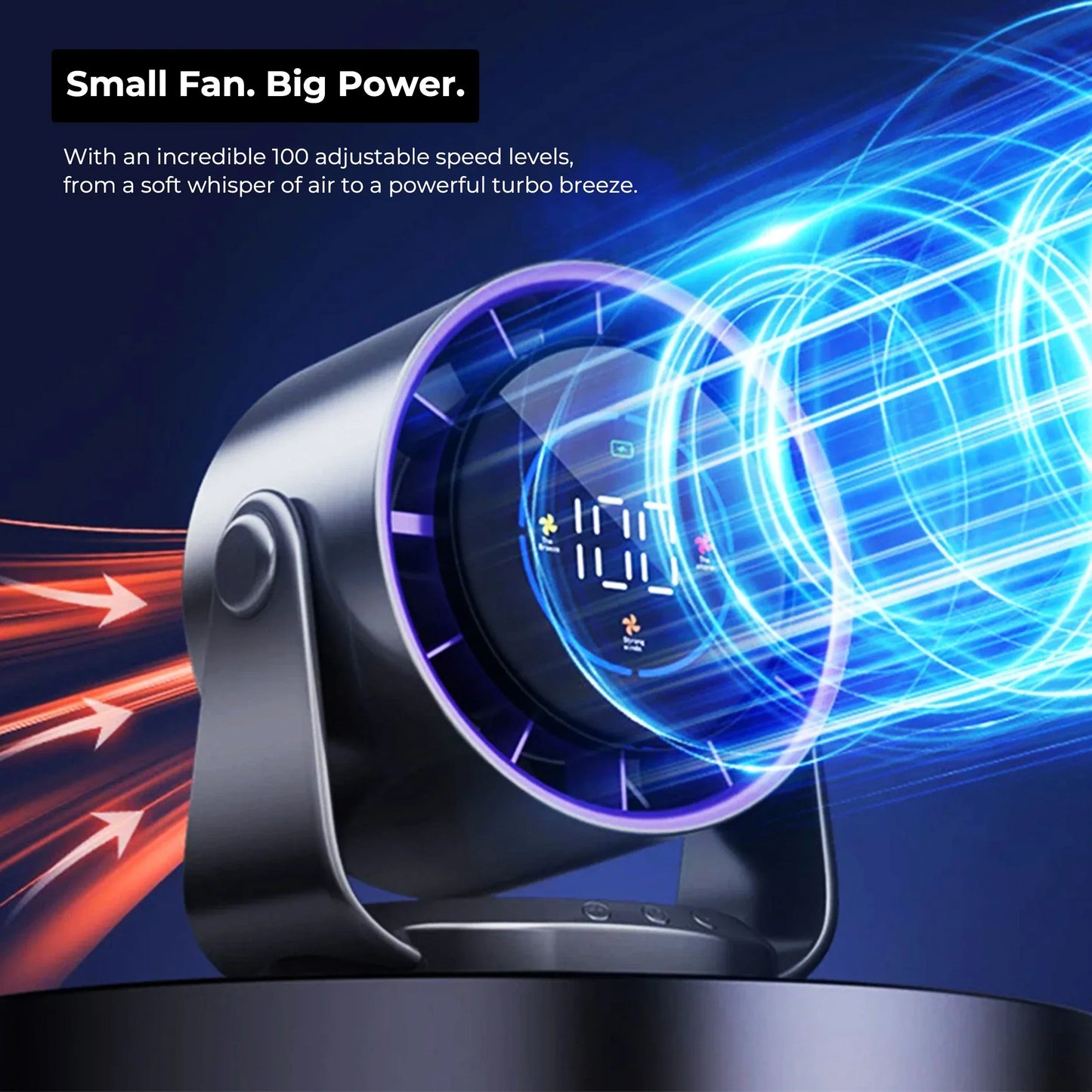 Portable Turbo Cool Air Conditioner Foldable Personal