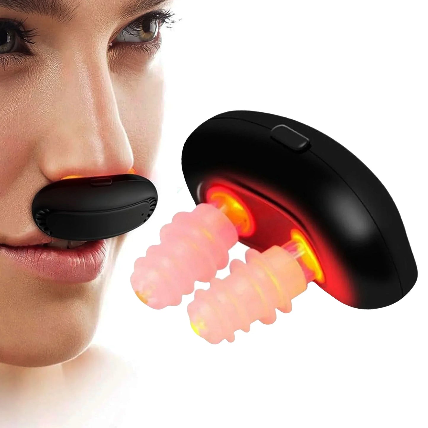 Red Light Nasal Therapy Device Clear Breathing Aid