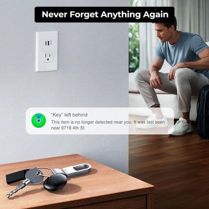 GPS Airtag Tracker Compact Iphone Android No Subscription