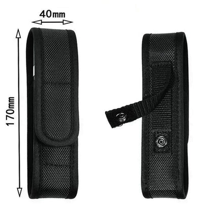 Tactical Pouch Compact Water Resistant Flashlight Holder