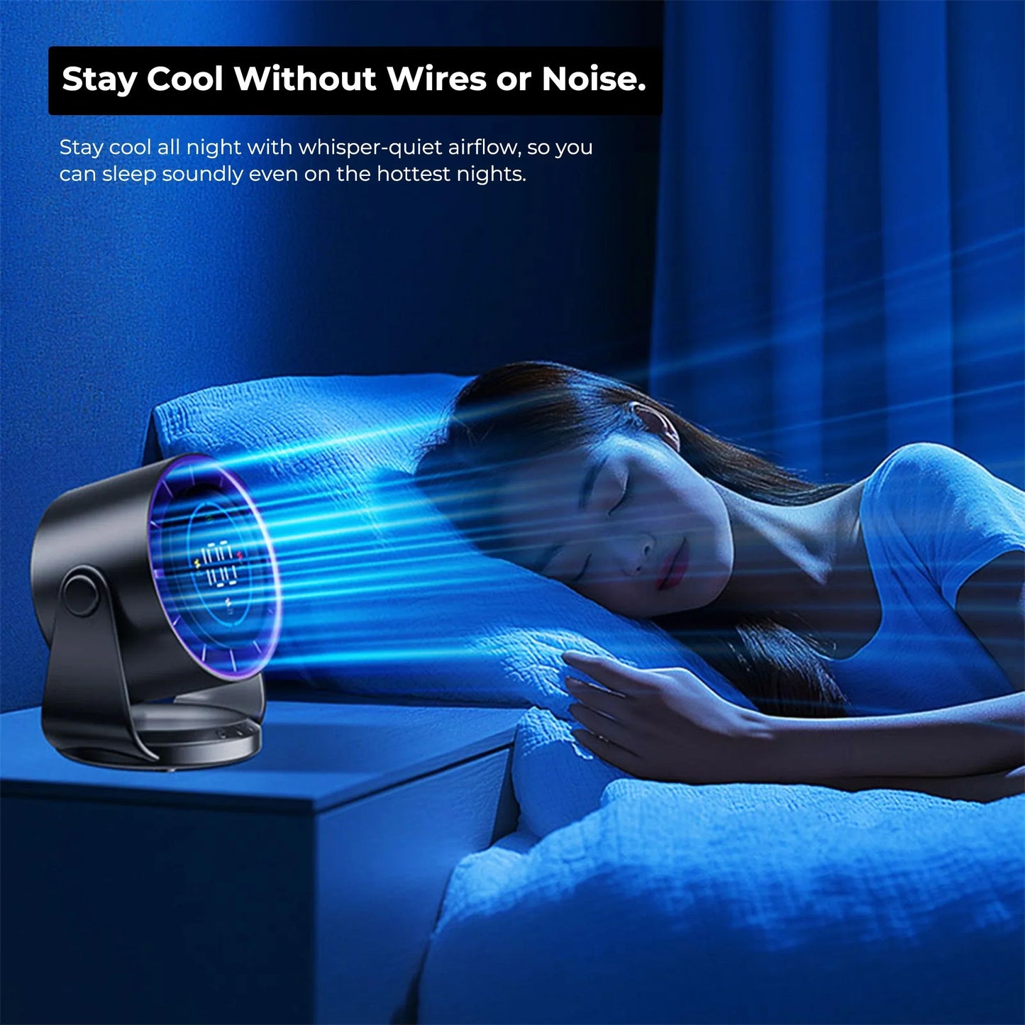 Portable Turbo Cool Air Conditioner Foldable Personal
