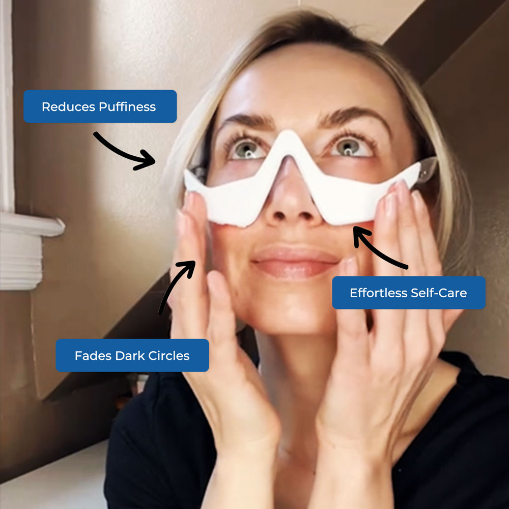 Infrared Under Eye Red Light Mask Brighten And Smooth