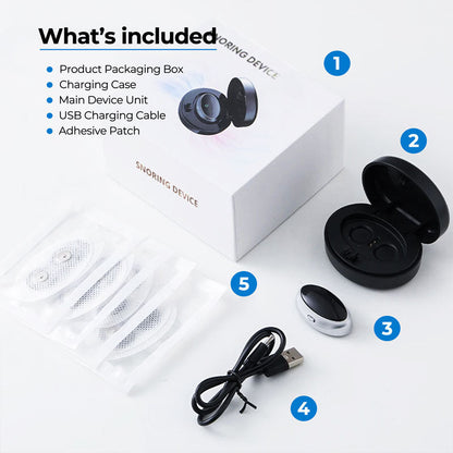 Anti Snore Device Chin Clip Sleep Aid For Quiet Nights