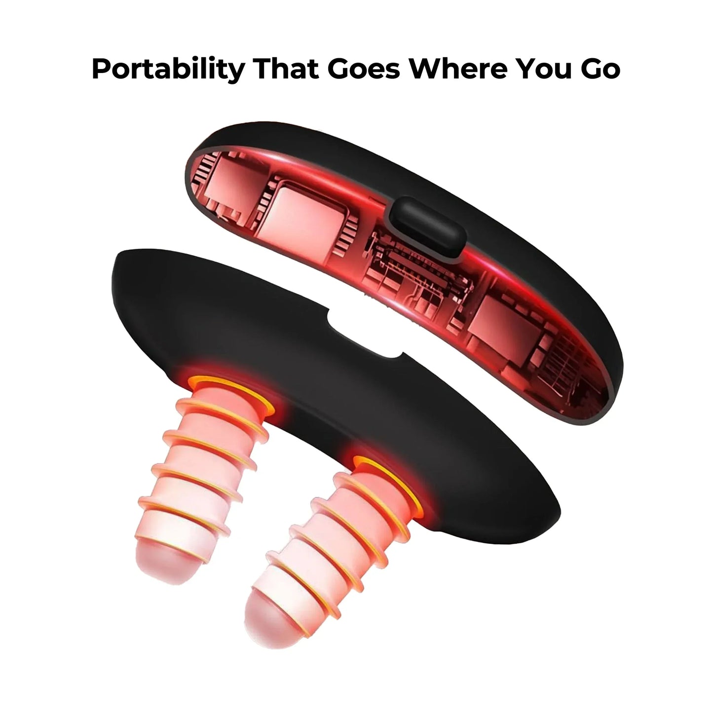 Red Light Nasal Therapy Device Clear Breathing Aid