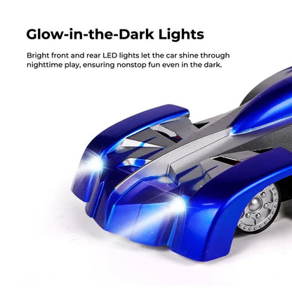 RC Wall Car Remote Control Stunt Vehicle Indoor Play
