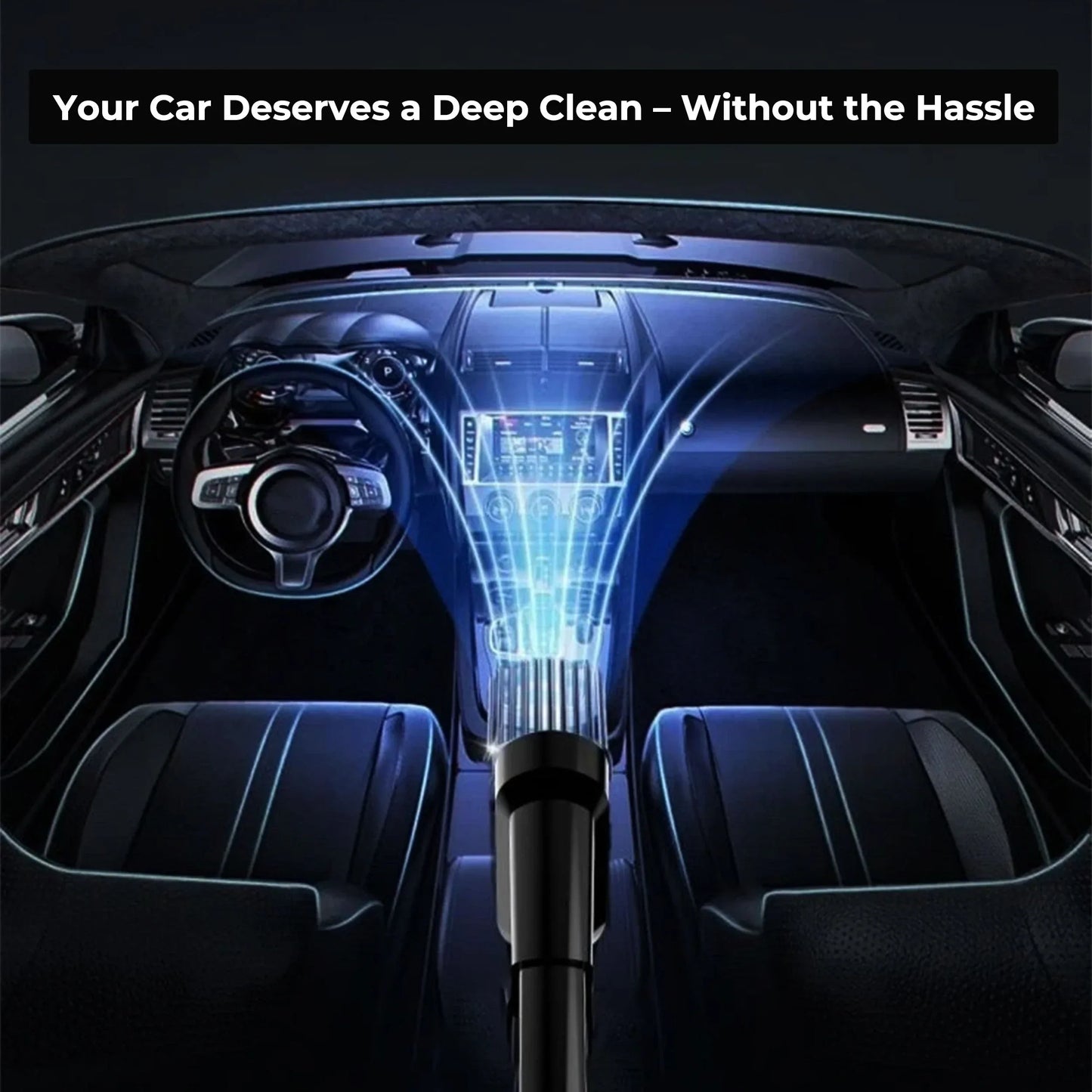 Cordless Car Vacuum Cleaner Handheld Compact Strong Suction