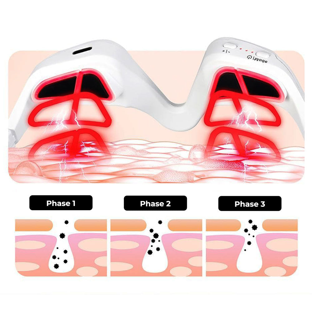 Infrared Under Eye Red Light Mask Brighten And Smooth
