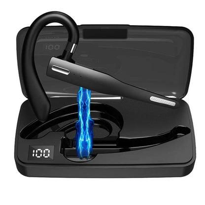 Bluetooth 5.1 Dual Wireless Neckband Headset Noise Cancel