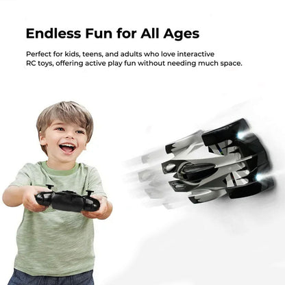 RC Wall Car Remote Control Stunt Vehicle Indoor Play