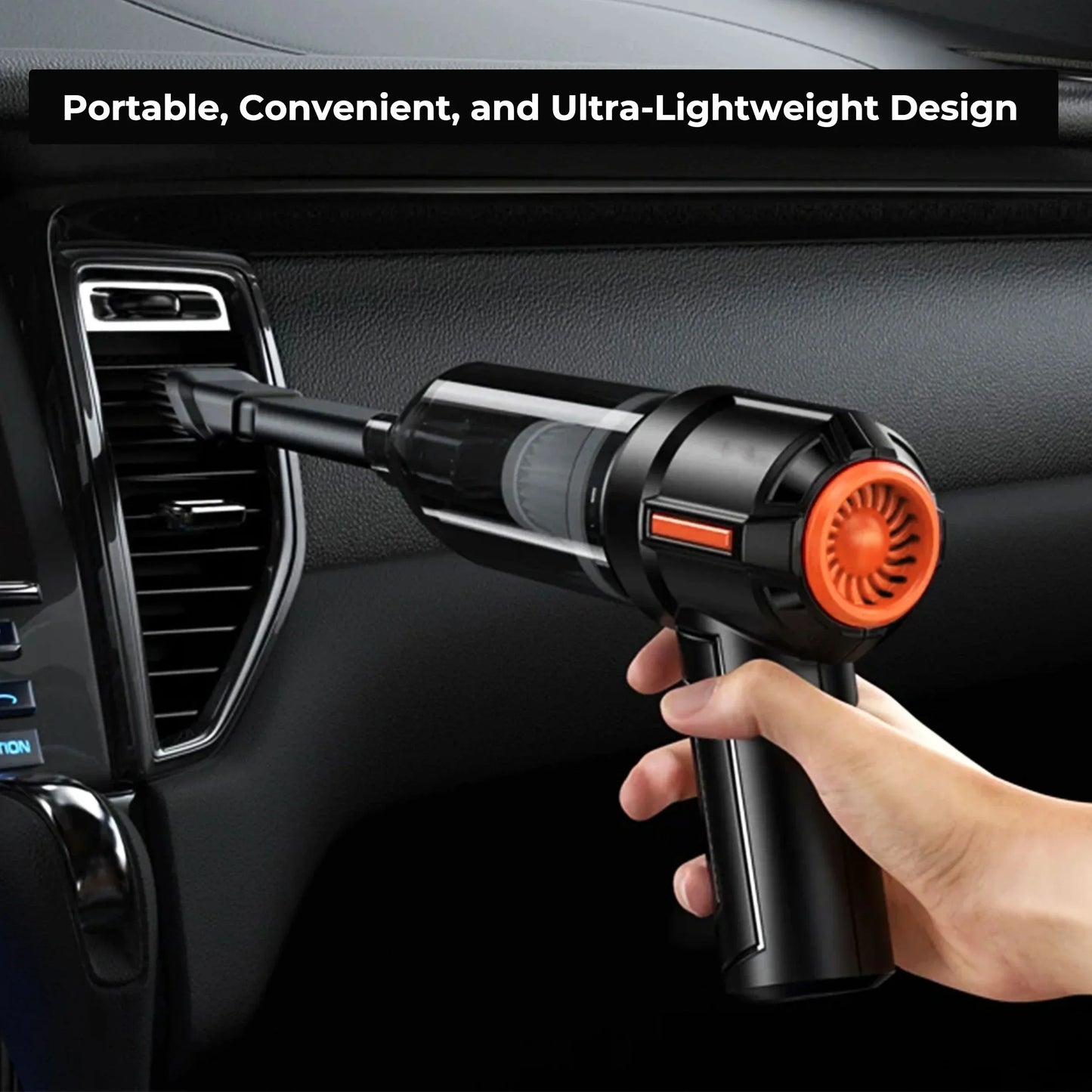 Cordless Car Vacuum Cleaner Handheld Compact Strong Suction