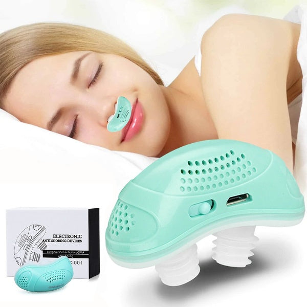 Travel Micro CPAP Alternative Nasal Bud Quiet Sleep Aid