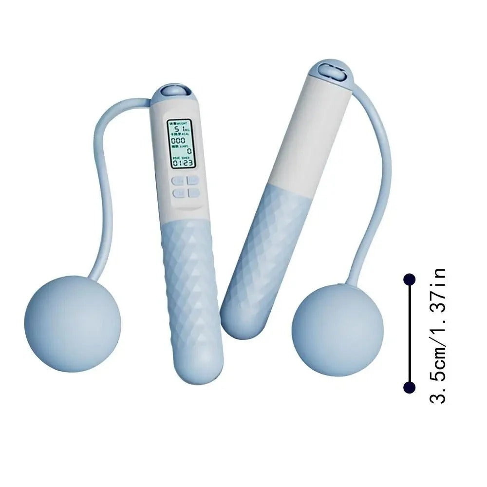 Weighted Cordless Jump Rope with Counter