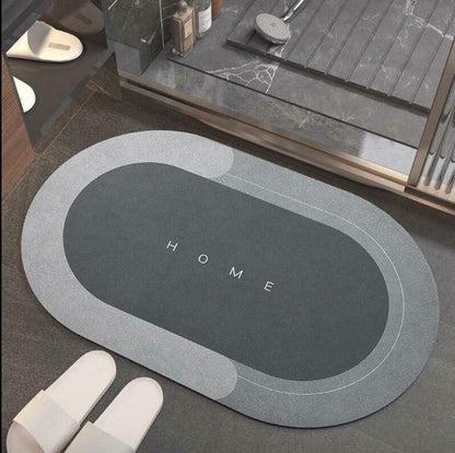 Magic Bath Mat - Super Absorbent Non-Slip Bathroom Mat for Fast Drying and Safety 40x60cm
