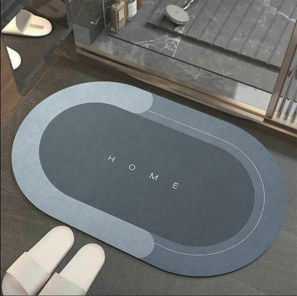 Magic Bath Mat - Super Absorbent Non-Slip Bathroom Mat for Fast Drying and Safety 40x60cm