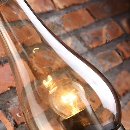 Indoor Industrial LED Kerosene Oil Lamp Wall Sconces