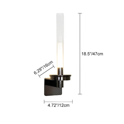 Indoor Minimalist LED Tube Wall Sconces Lights
