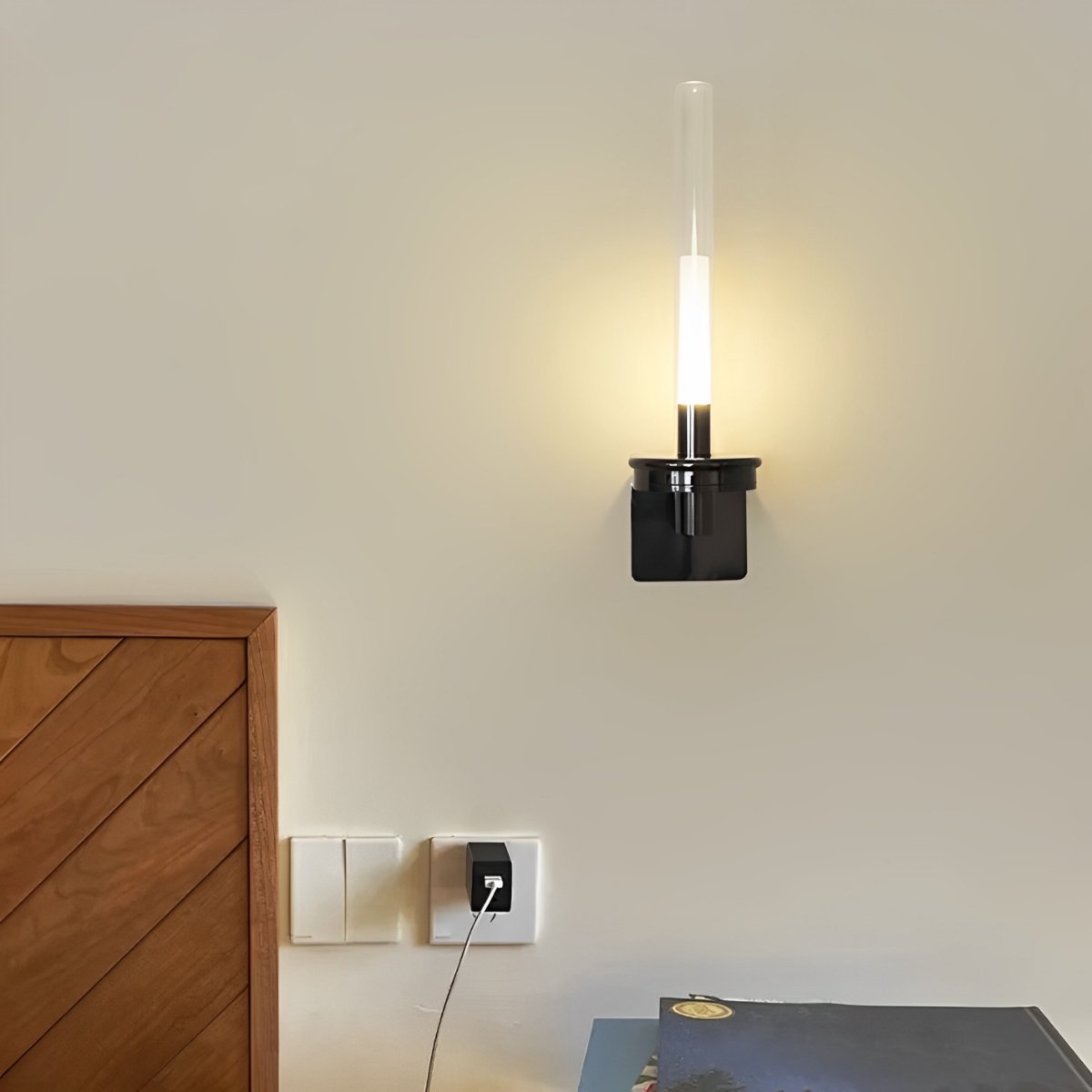 Indoor Minimalist LED Tube Wall Sconces Lights - Flare Shack