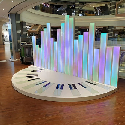Indoor RGB Step Induction Piano LED Recessed Light Deck Lights