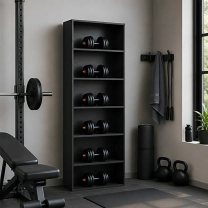 Industrial Bookcase Open Storage Shelf
