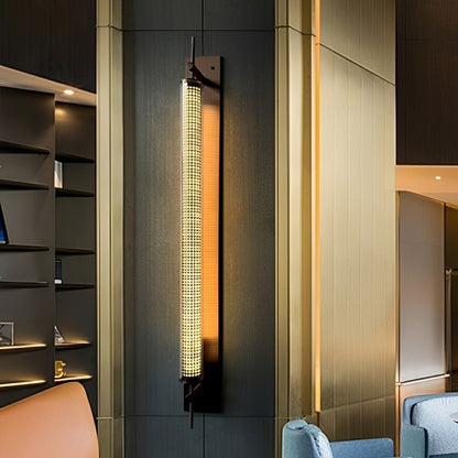 Industrial LED Wall Sconce – Stainless Steel Long Strip Wall Light - Flare Shack
