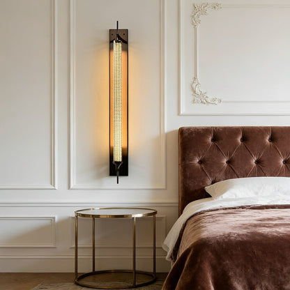 Industrial LED Wall Sconce – Stainless Steel Long Strip Wall Light - Flare Shack