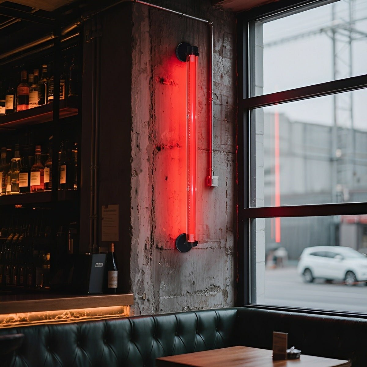 Industrial Neon Long Strip LED Wall Sconces