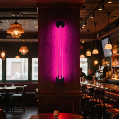Industrial Neon Long Strip LED Wall Sconces