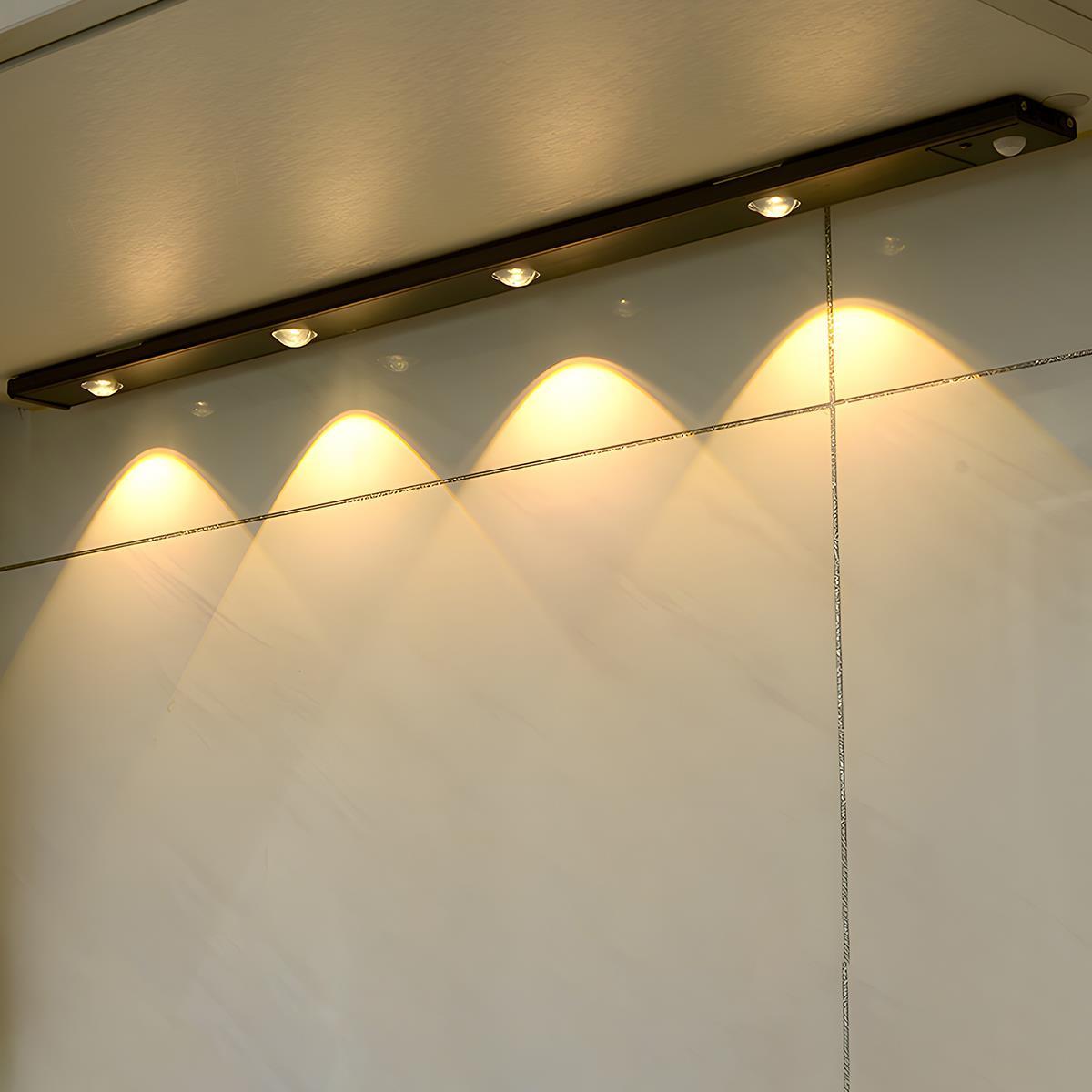 Intelligent Cat Eye Dimmable Motion Sensor Wireless LED Cabinet Light Rechargeable - Flare Shack