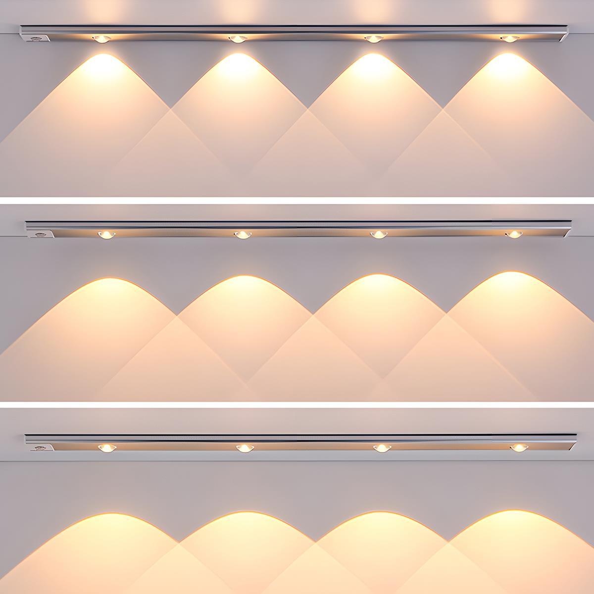 Intelligent Cat Eye Dimmable Motion Sensor Wireless LED Cabinet Light Rechargeable