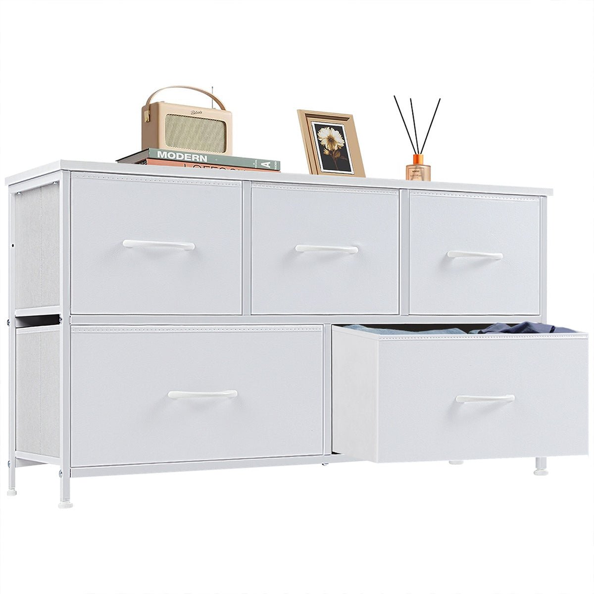Large Capacity 5 - 10 Drawer Fabric Storage Cabinet Organizer - Flare Shack