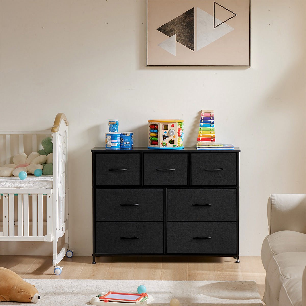 Large Capacity 5 - 10 Drawer Fabric Storage Cabinet Organizer - Flare Shack