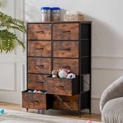 Large Capacity 5 - 10 Drawer Fabric Storage Cabinet Organizer - Flare Shack