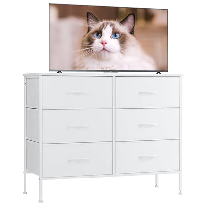 Large Capacity 5-10 Drawer Fabric Storage Cabinet Organizer