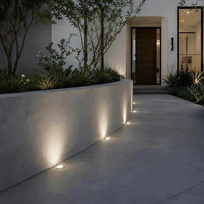 LED Deck Stair Lights Plug In Outdoor Step Lights Recessed In - ground 8 Pcs - Flare Shack