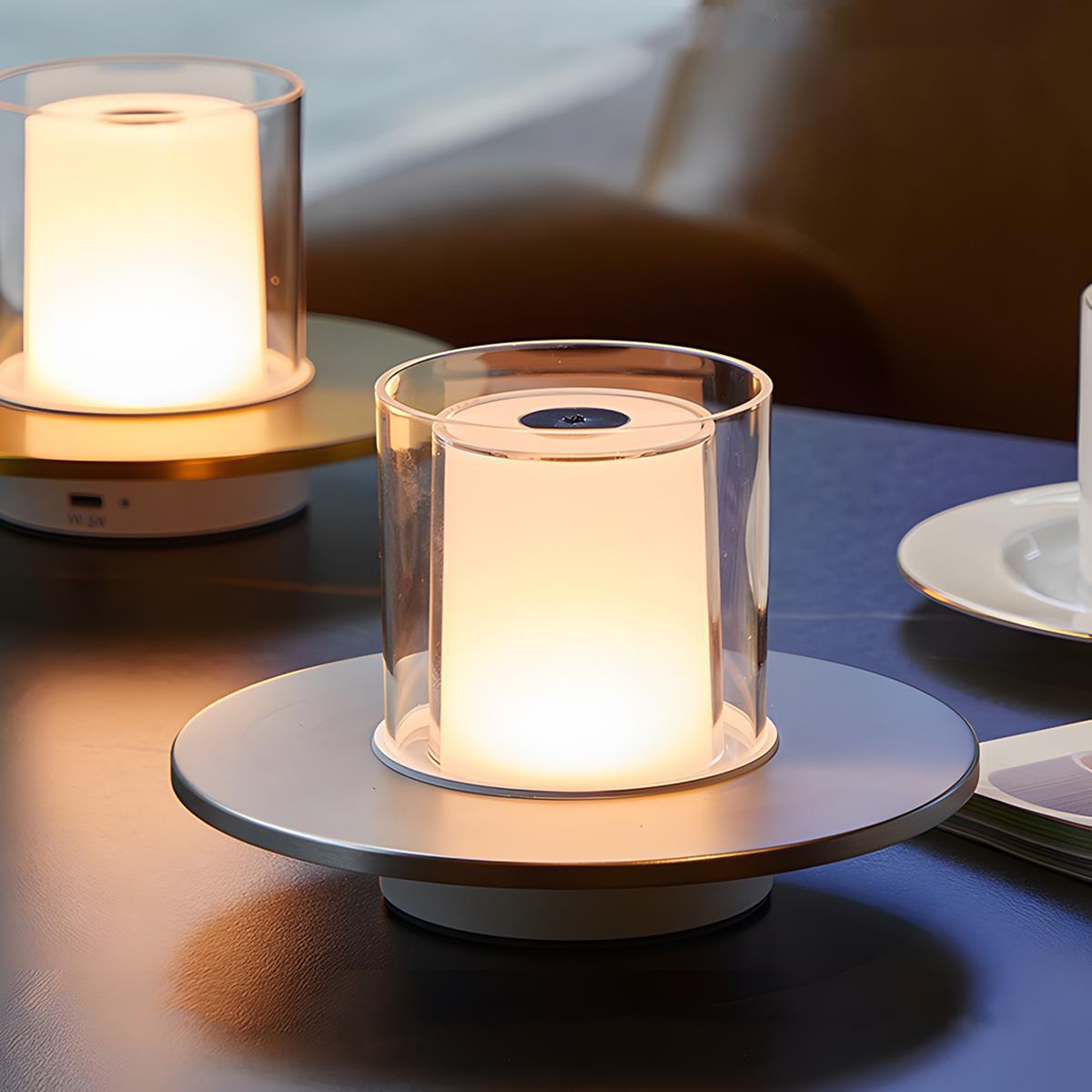 LED Dimmable Touch Sensitive Table Lamp Rechargeable - Flare Shack