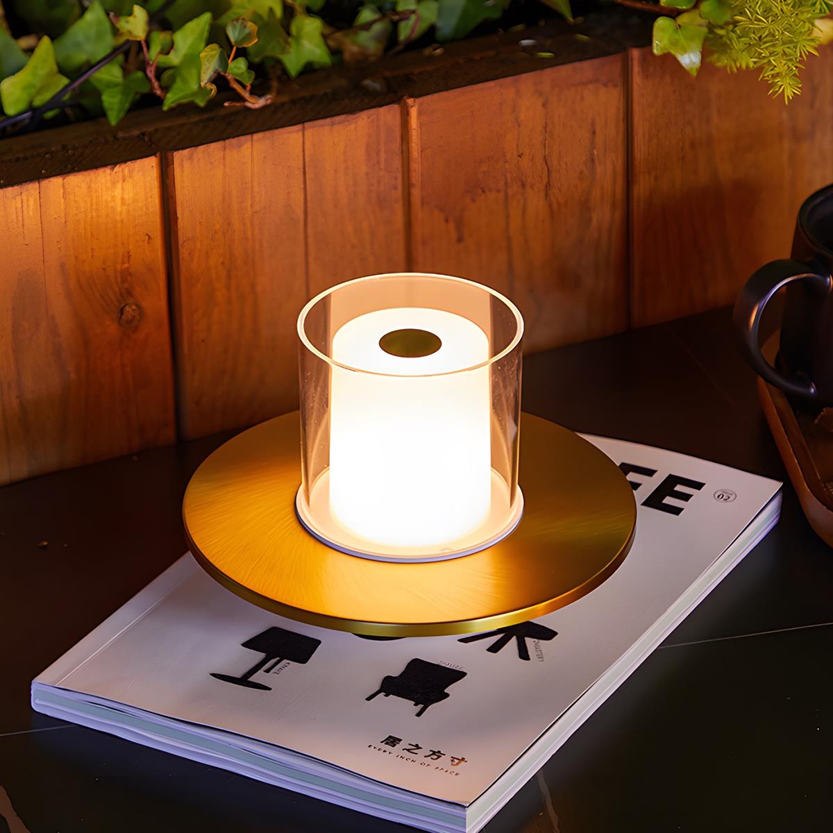 LED Dimmable Touch Sensitive Table Lamp Rechargeable - Flare Shack