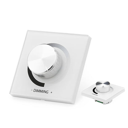 Low Voltage DC 12/24V Led Light Dimmer PWM Wall Switch Controller