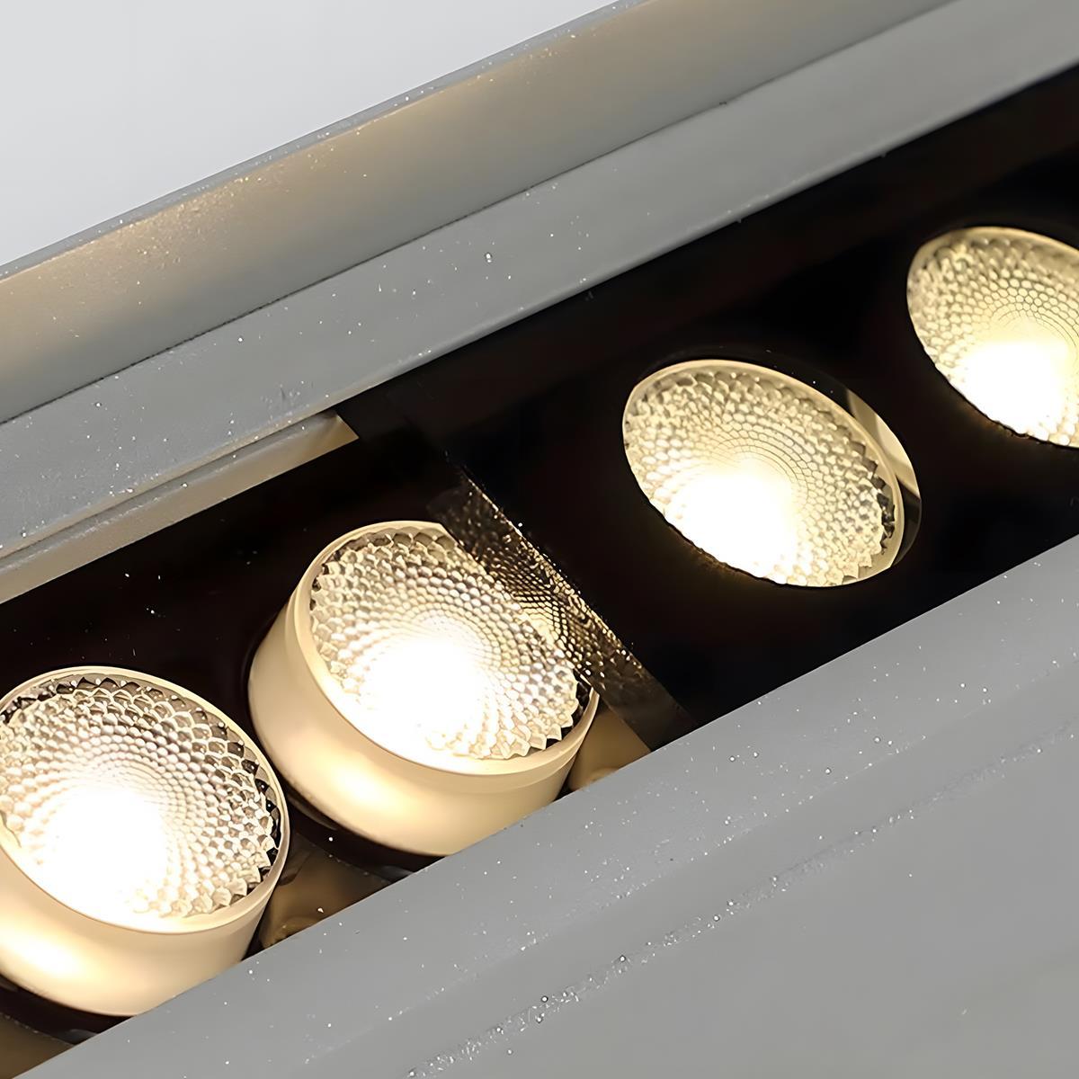 Low Voltage Waterproof Outdoor Recessed LED Wall Washer Lights  RGB Dimmable DC24V 39.37''