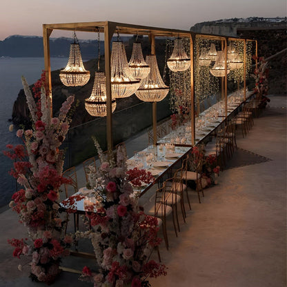 Luxury Waterproof Outdoor Crystal Chandeliers - Flare Shack
