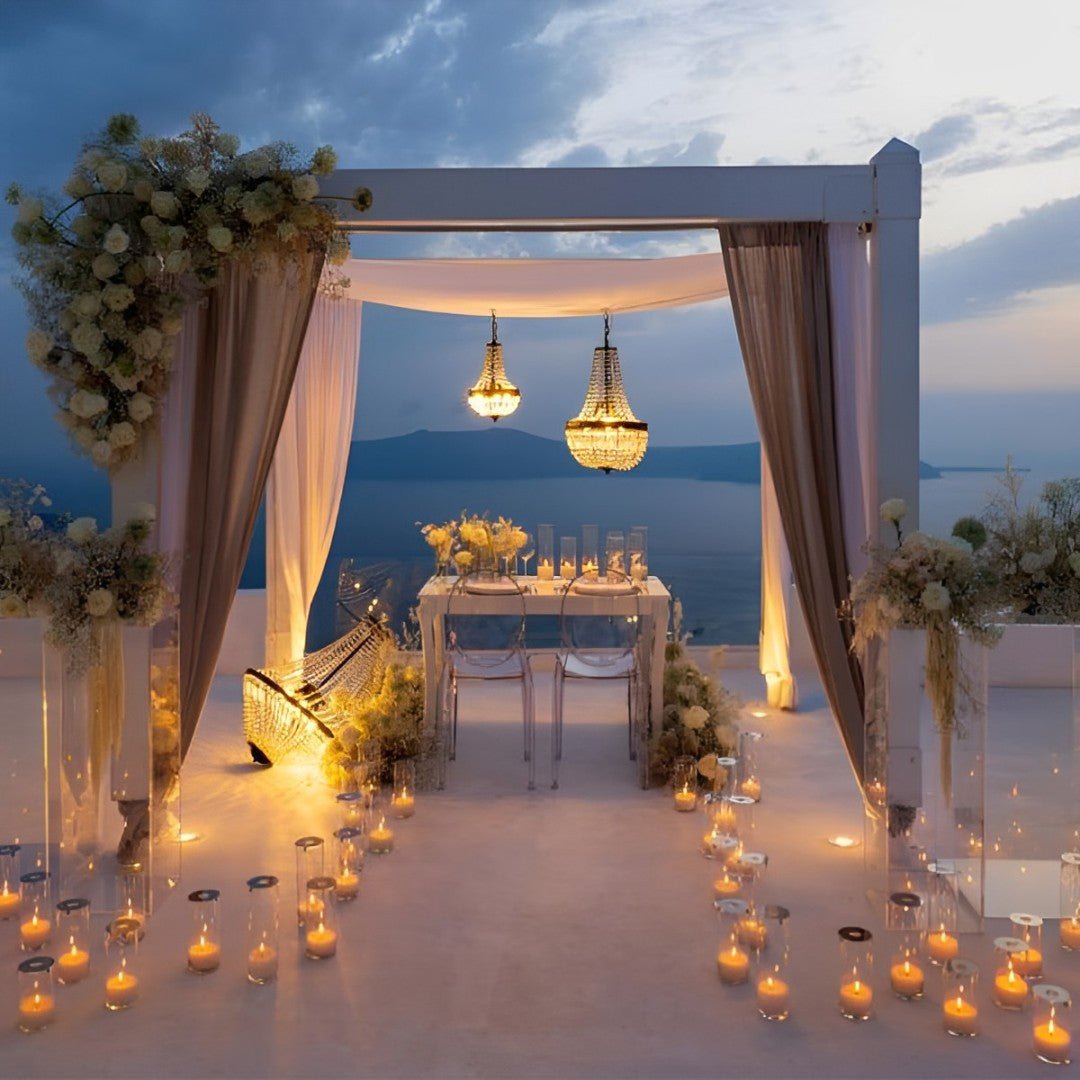 Luxury Waterproof Outdoor Crystal Chandeliers - Flare Shack