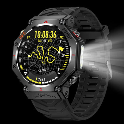 Tough Smartwatch with LED Flashlight