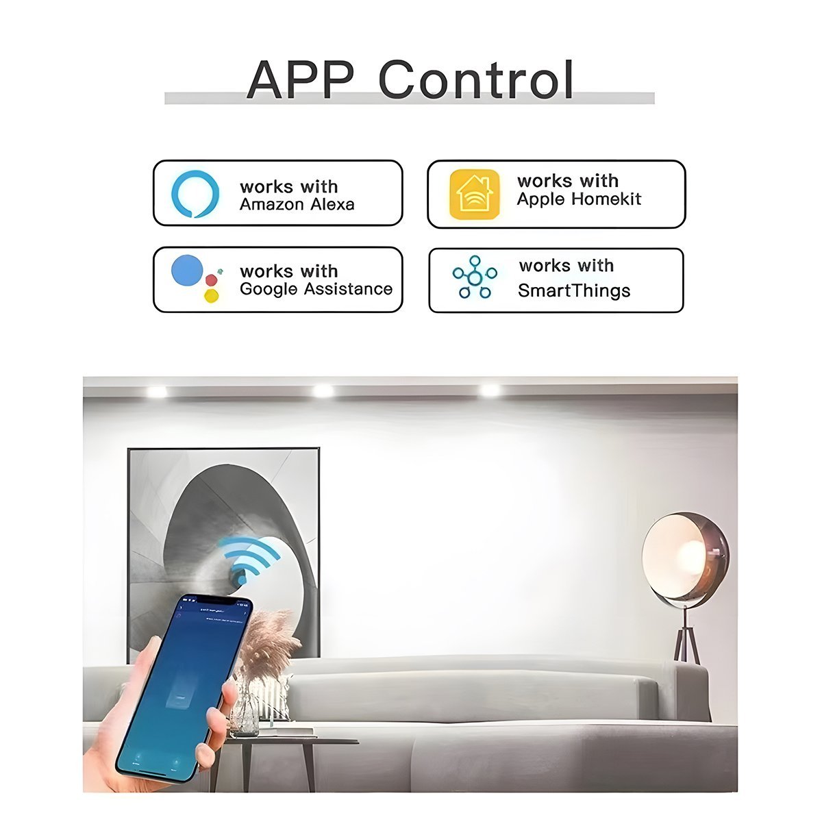 Matter Smart Switch Light Control for Alexa Google HA