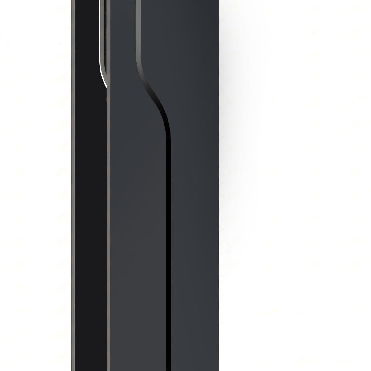 Mecha Modern Ash Black Rectangle LED Column Outdoor Pole Street Light