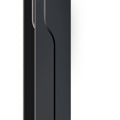 Mecha Modern Ash Black Rectangle LED Column Outdoor Pole Street Light