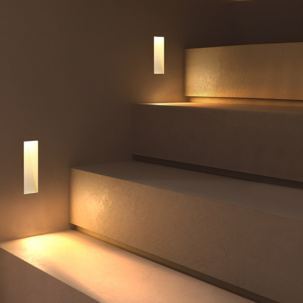 Minimalist LED Recessed Wall Sconces Stairway Lights