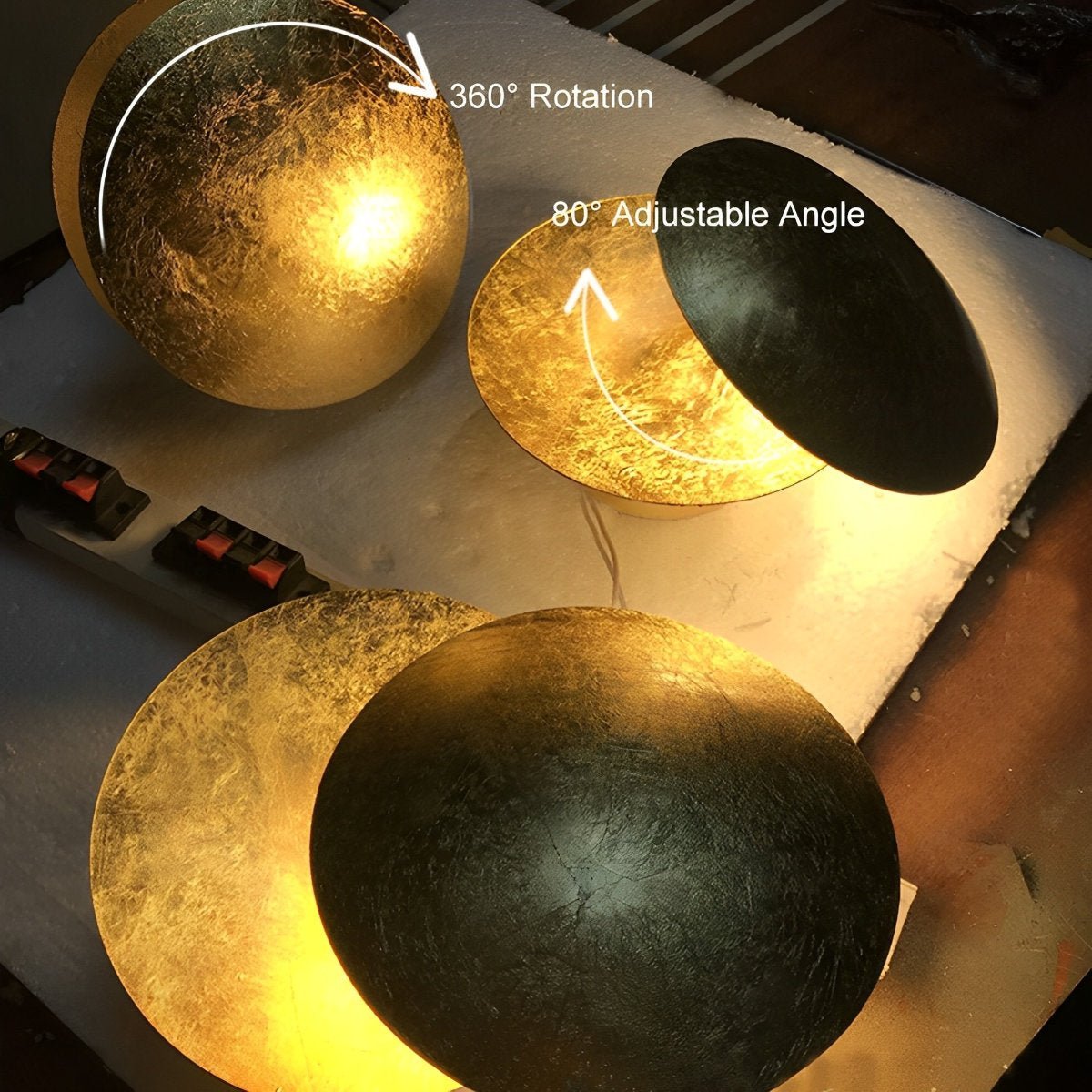 Minimalist Moon Eclipse Creative Wall Sconce - Flare Shack