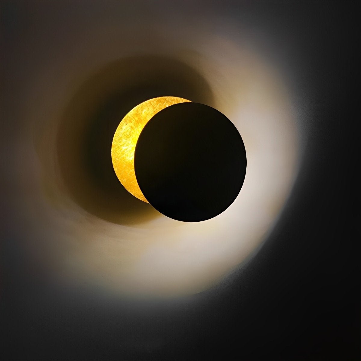 Minimalist Moon Eclipse Creative Wall Sconce