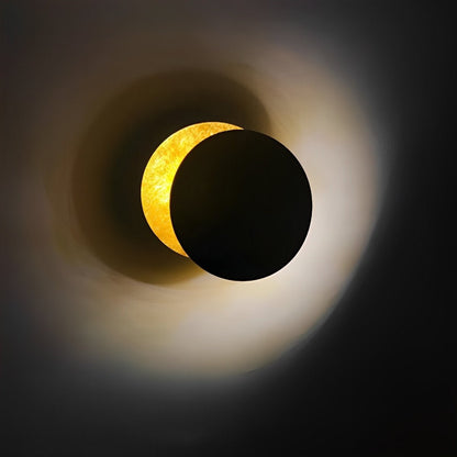 Minimalist Moon Eclipse Creative Wall Sconce